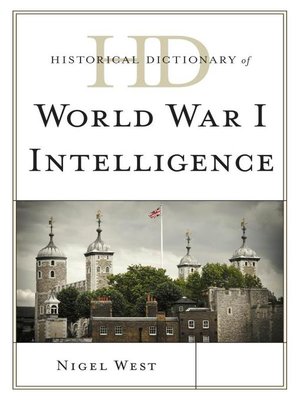 cover image of Historical Dictionary of World War I Intelligence